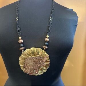 Vintage statement necklas